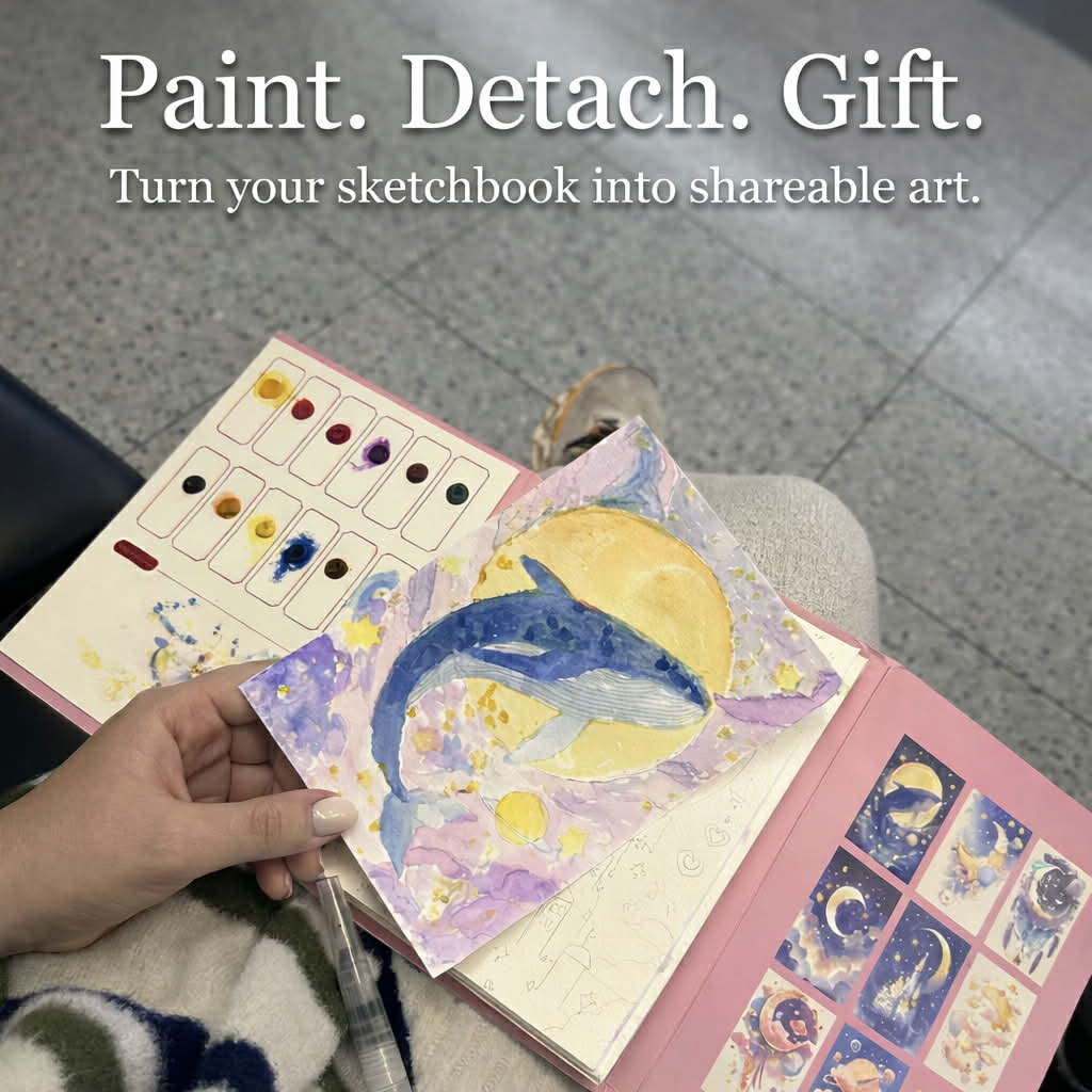 Lunari Watercolor Calm Kit