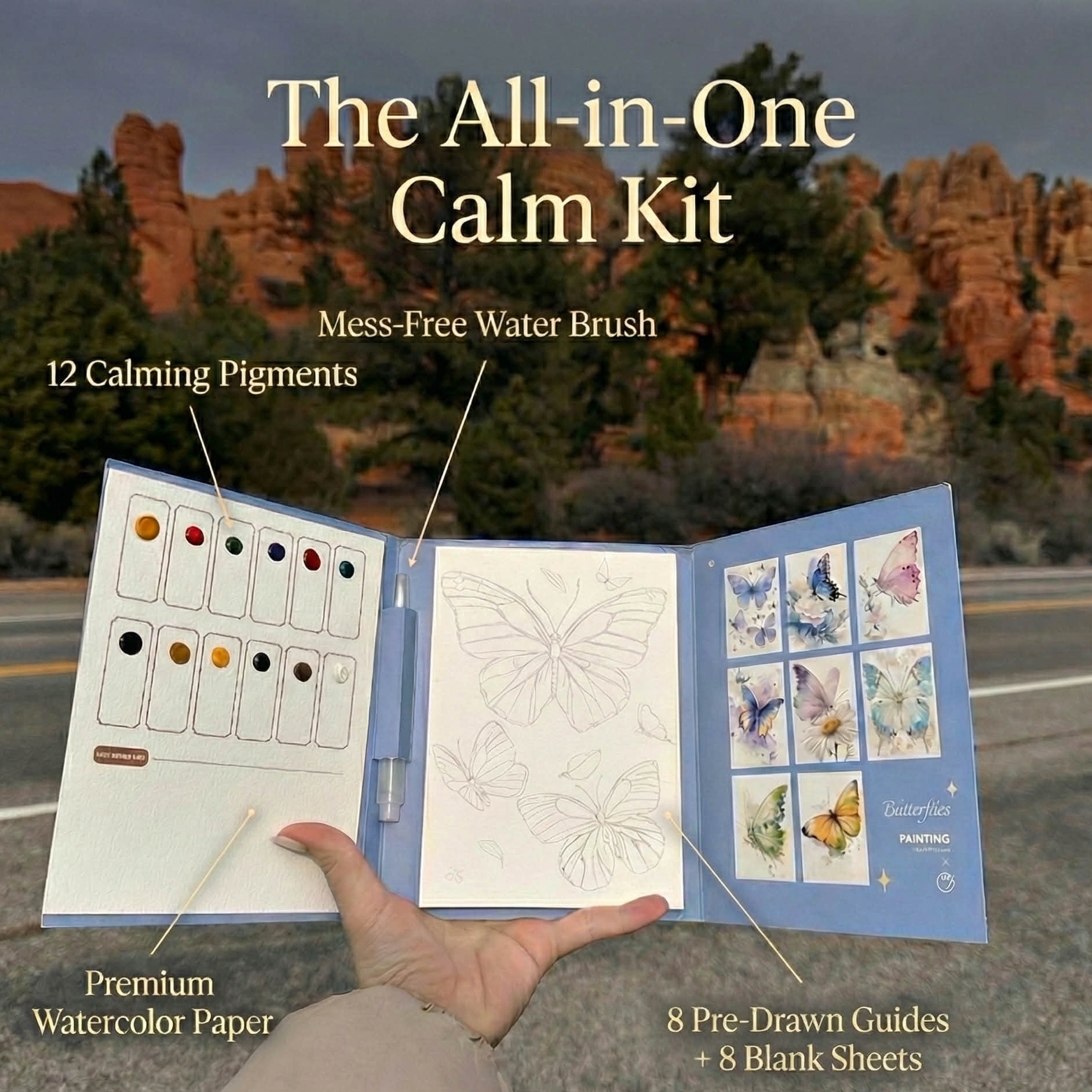 Lunari Watercolor Calm Kit